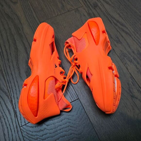 🆕️ Adidas x Stella McCartney Sportswear Shoe in Signal Solar Neon Orange - Picture 10 of 11